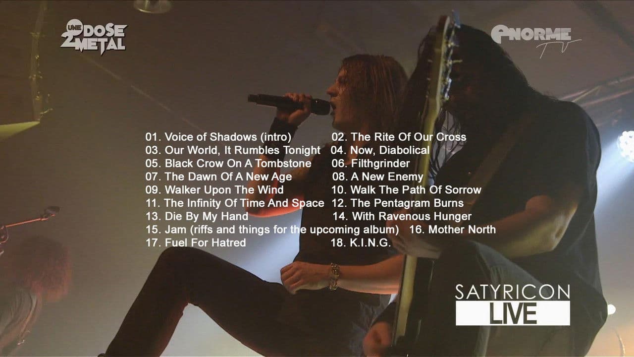 Satyricon - La Machine Du Moulin Rouge (Paris, France 2015)の背景画像