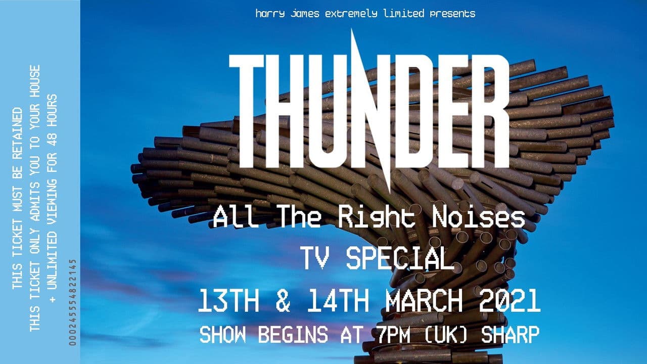 Thunder All The Right Noises TV Specialの背景画像