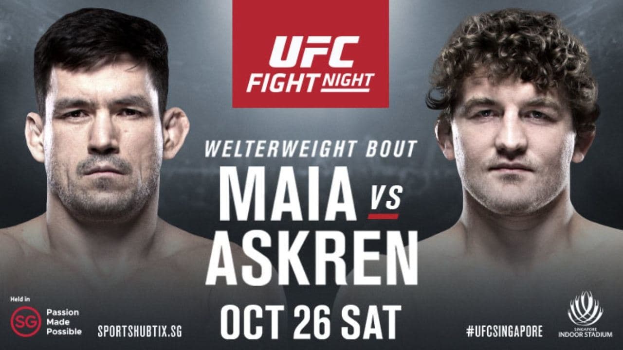 UFC Fight Night 162: Maia vs. Askrenの背景画像