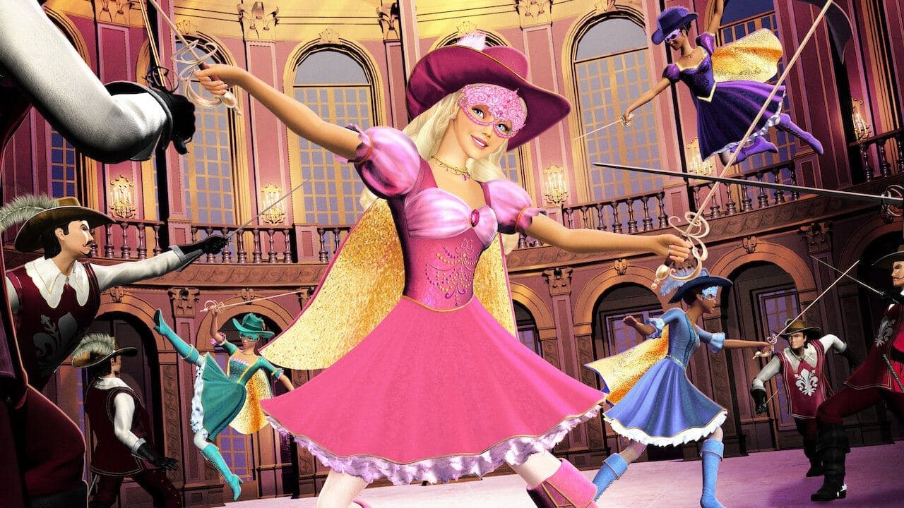 Barbie and the Three Musketeersの背景画像