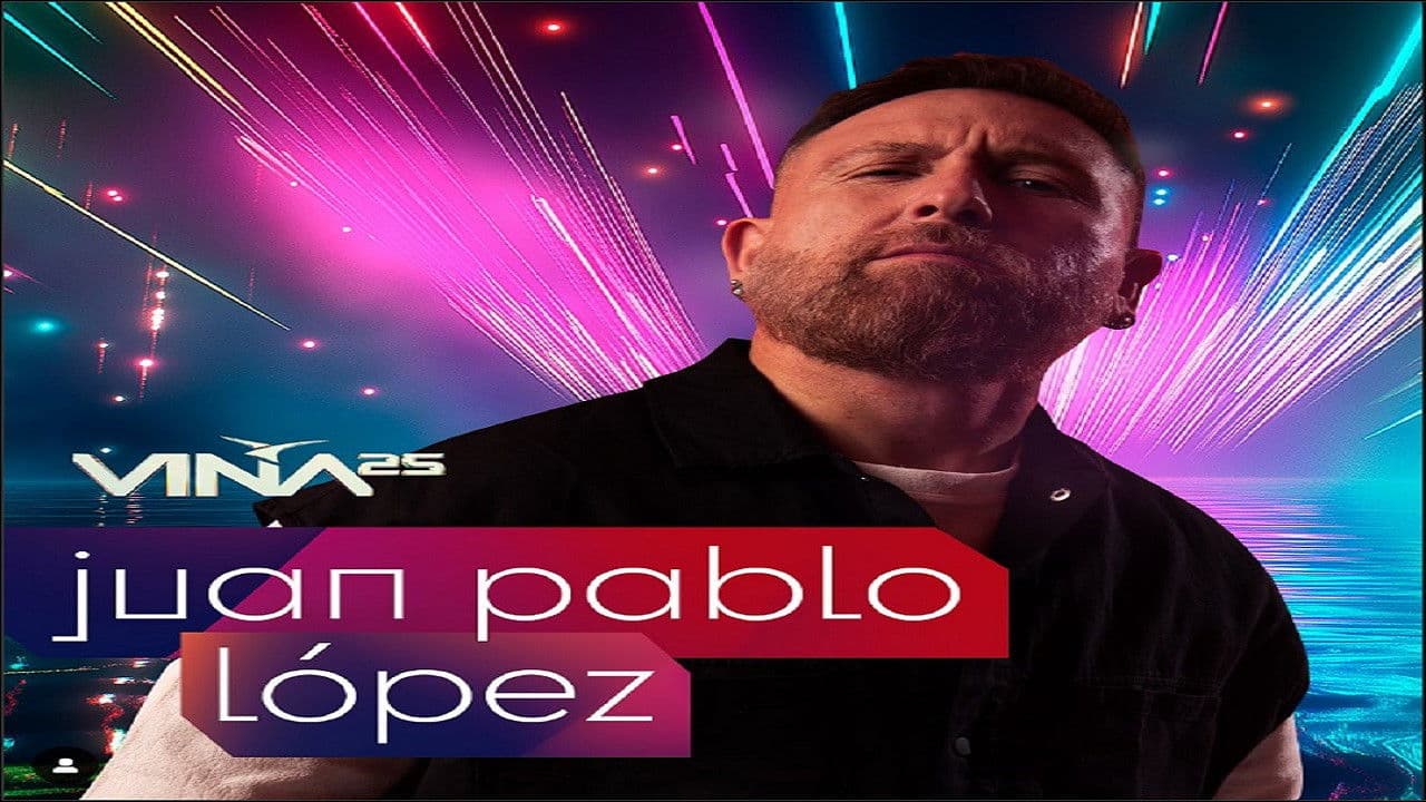 Festival de Viña del Mar 2025: Juan Pablo Lópezの背景画像