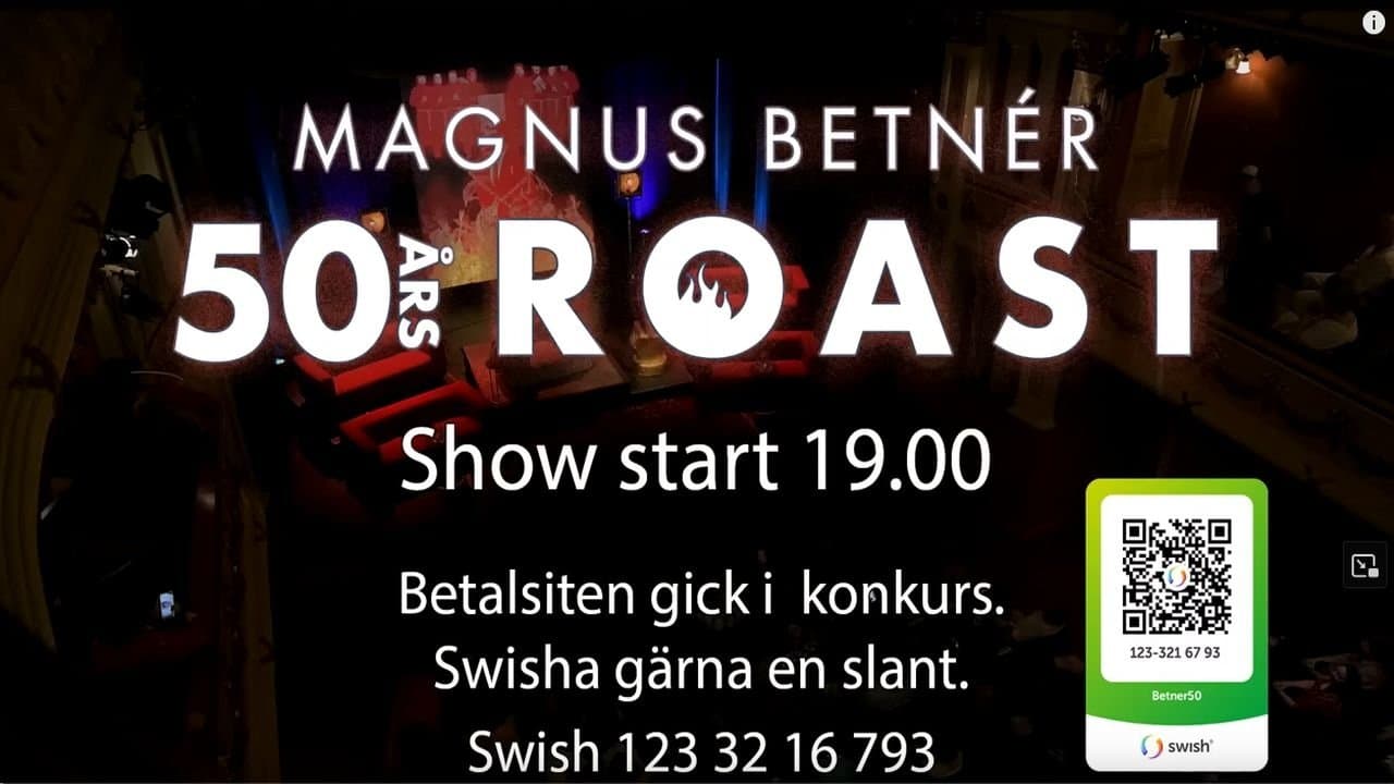 Magnus Betner 50års ROASTの背景画像