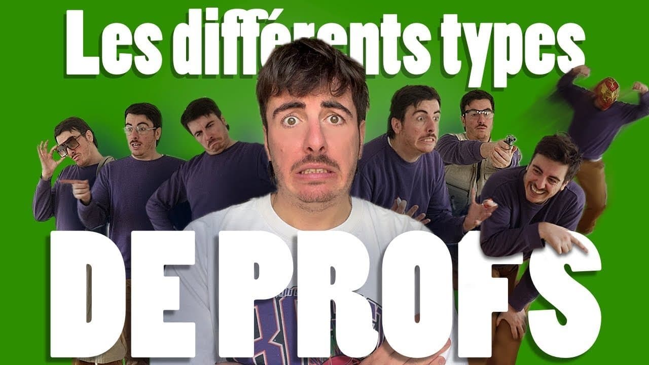 LES 624 TYPES DE PROFSの背景画像