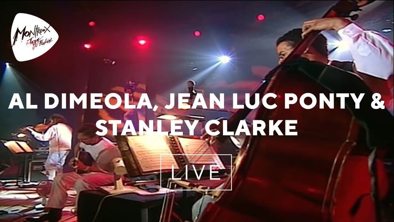 Al Di Meola Jean-Luc Ponty Stanley Clarke Live at Montreuxの背景画像