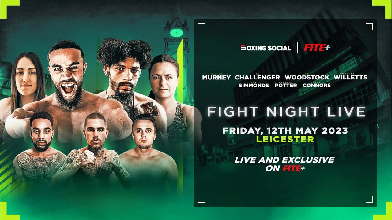 Boxing Social - Fight Night Live May 12thの背景画像