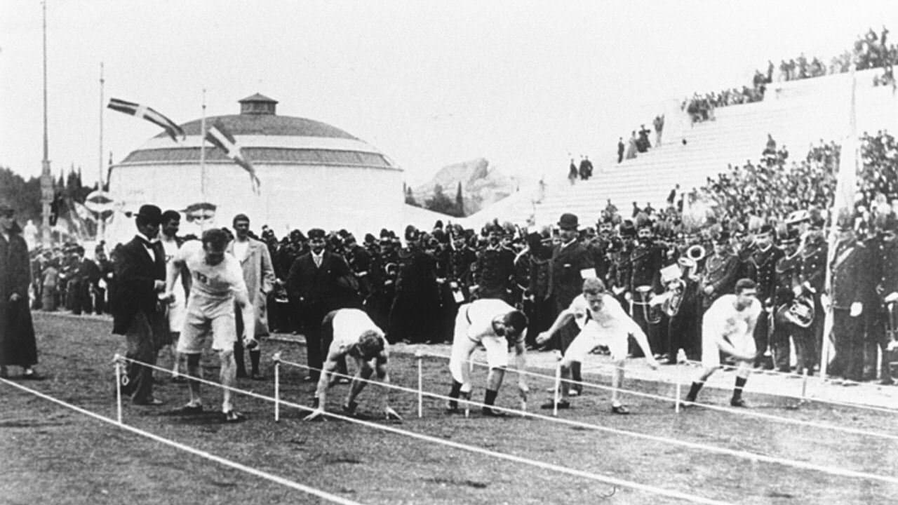 The First Olympics: Athens 1896の背景画像