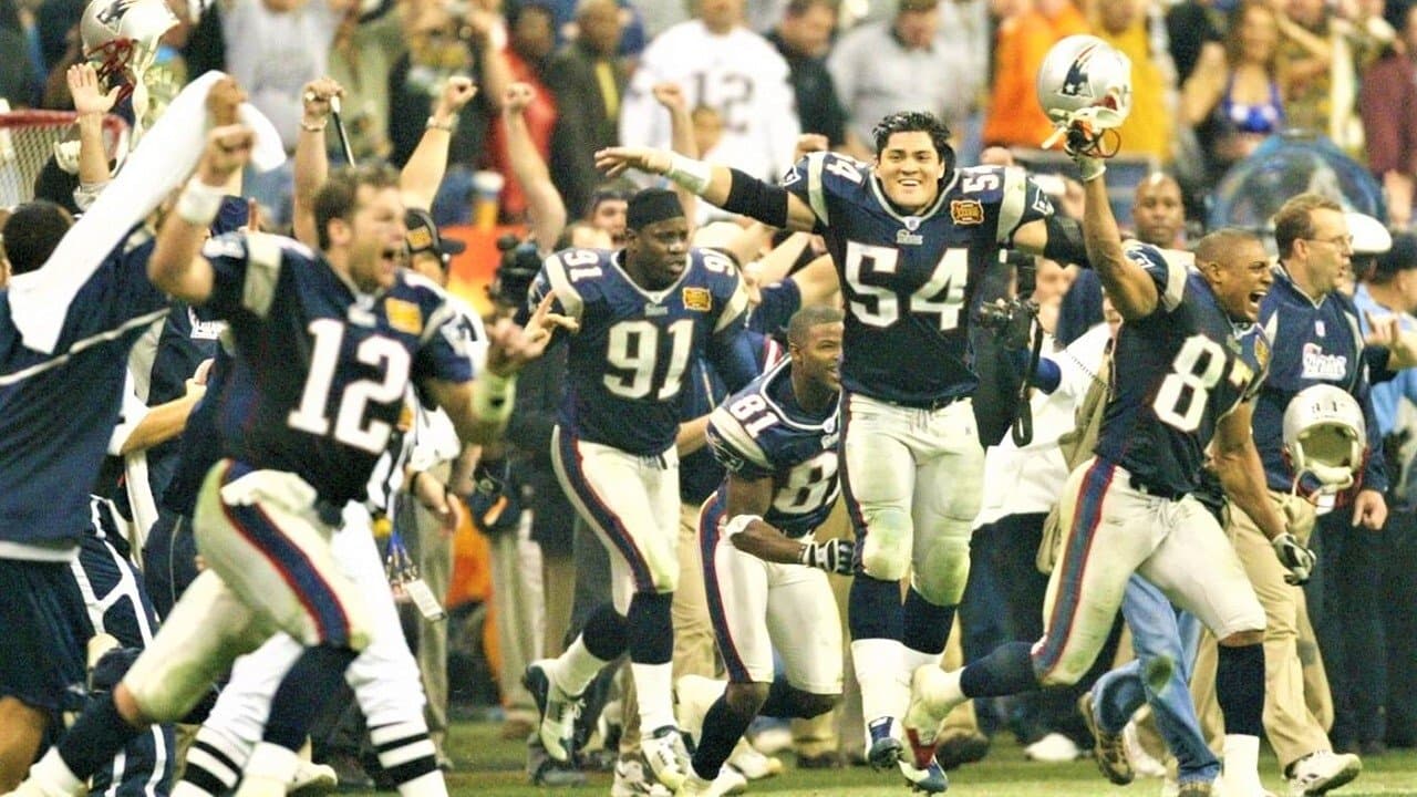 Super Bowl XXXVIII Champions: New England Patriotsの背景画像