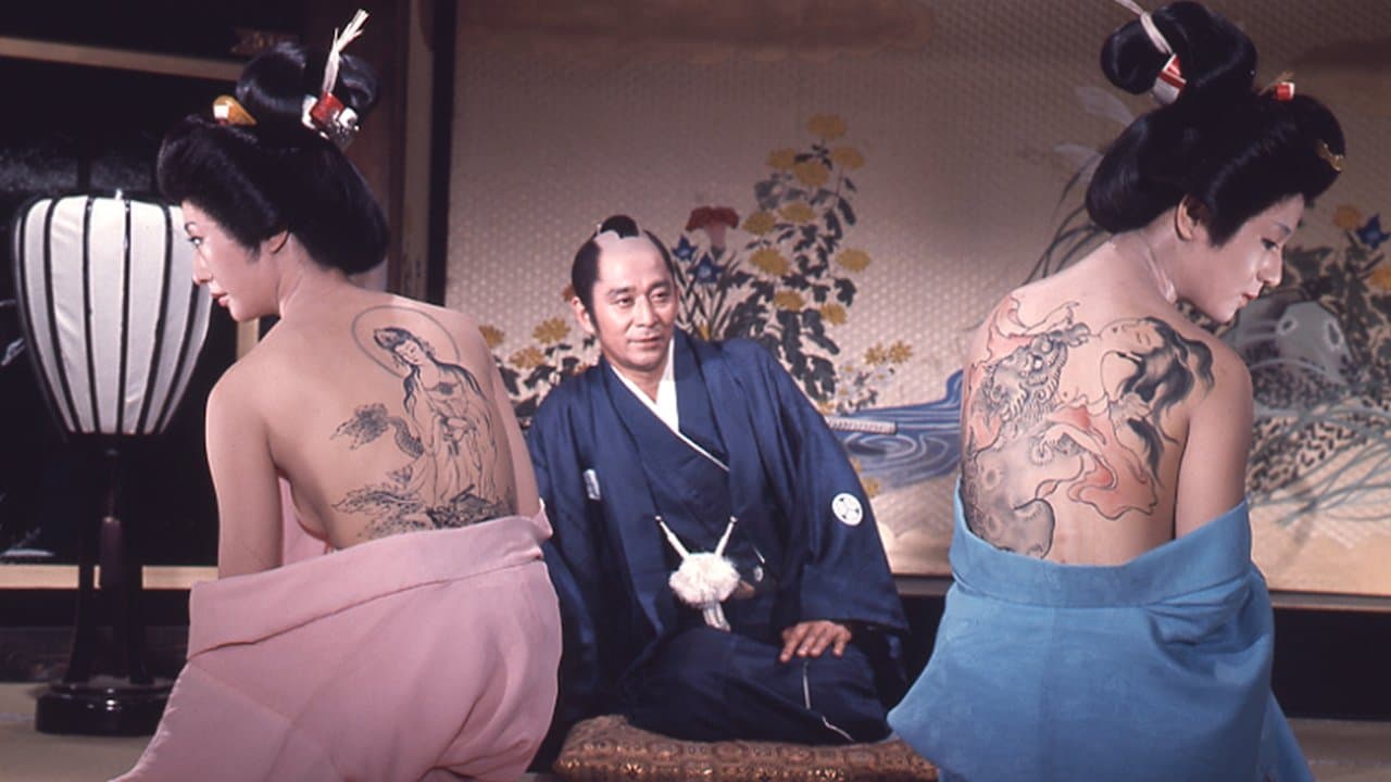色暦大奥秘話　刺青百人競べの背景画像