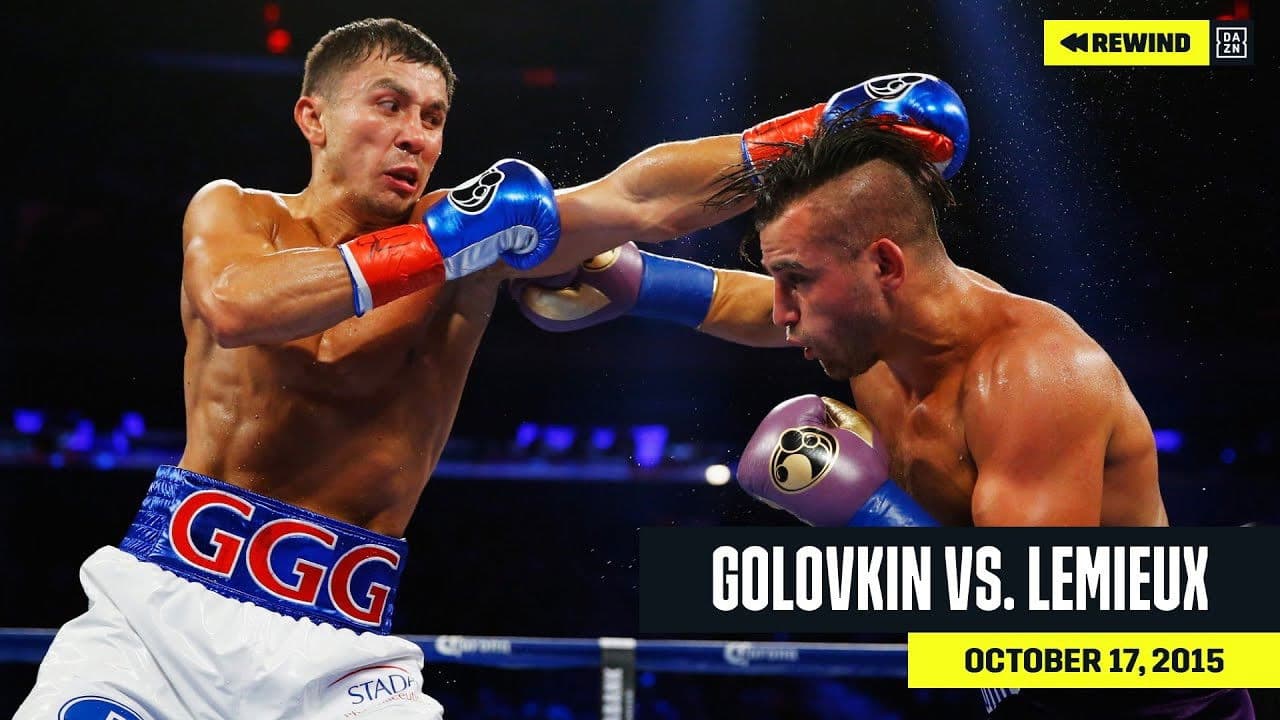 Gennady Golovkin vs. David Lemieuxの背景画像