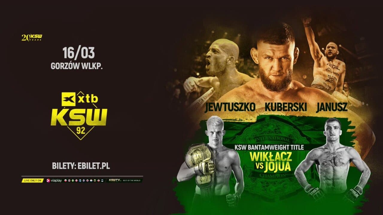 KSW 92: Wiklacz vs. Jojuaの背景画像