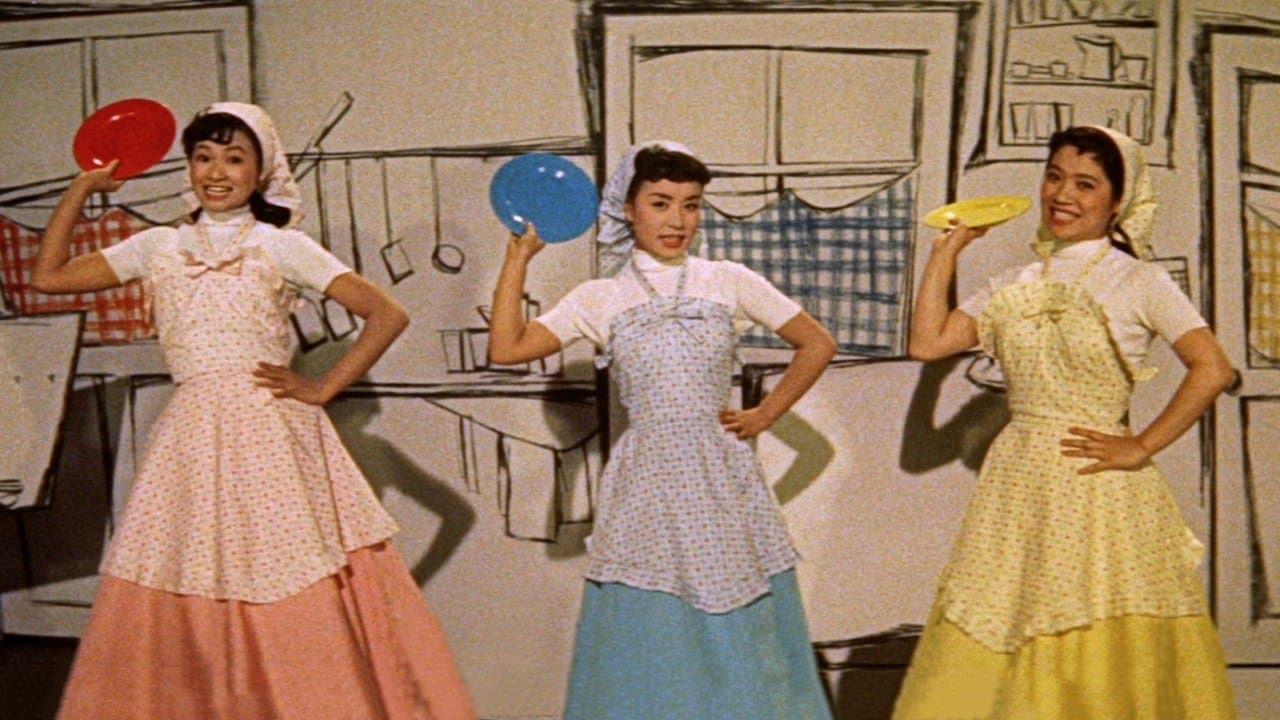 大当り三色娘の背景画像