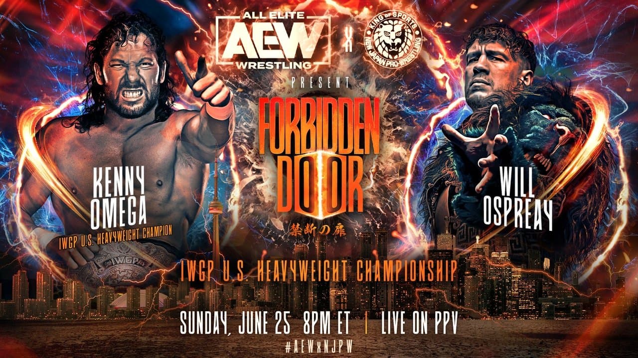 AEW x NJPW Present Forbidden Doorの背景画像