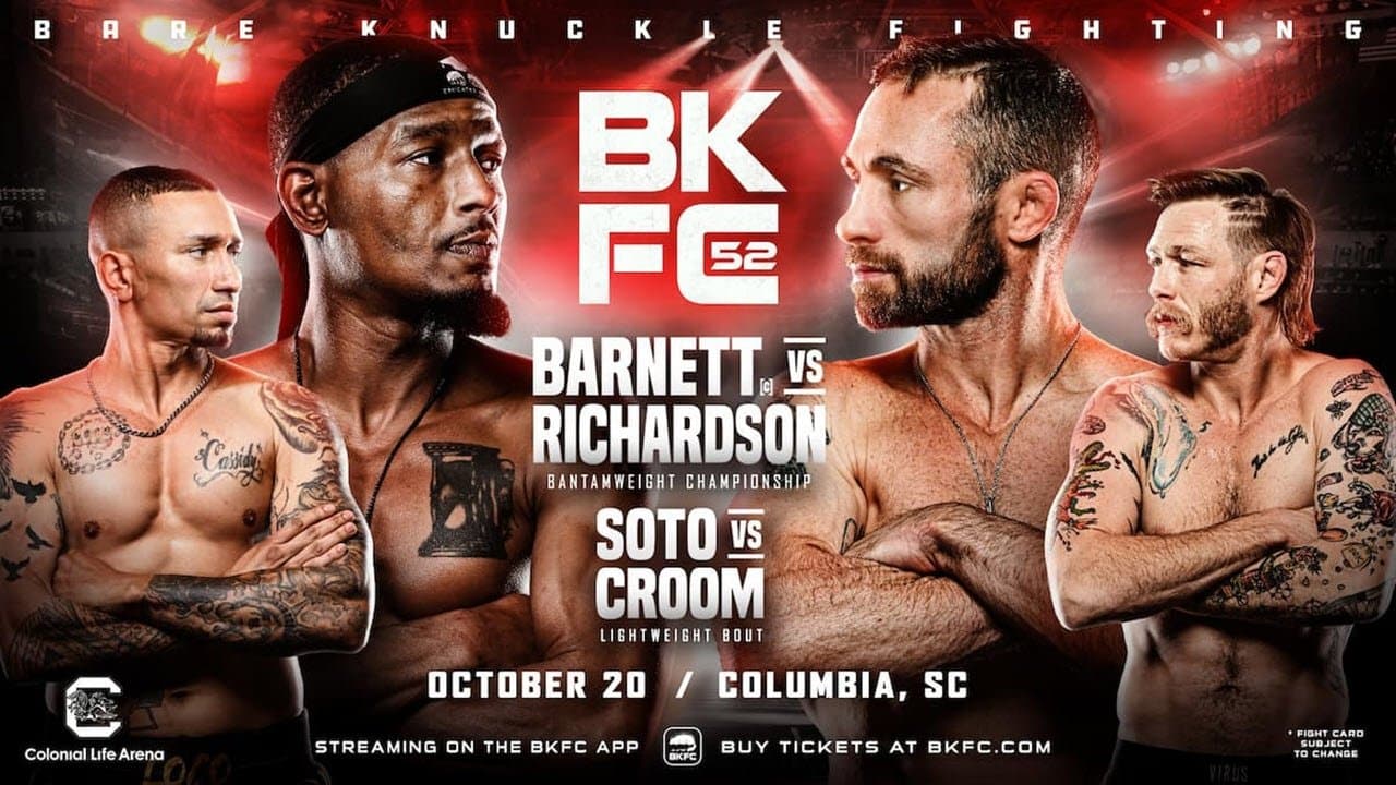 BKFC 52: Barnett vs. Richardsonの背景画像