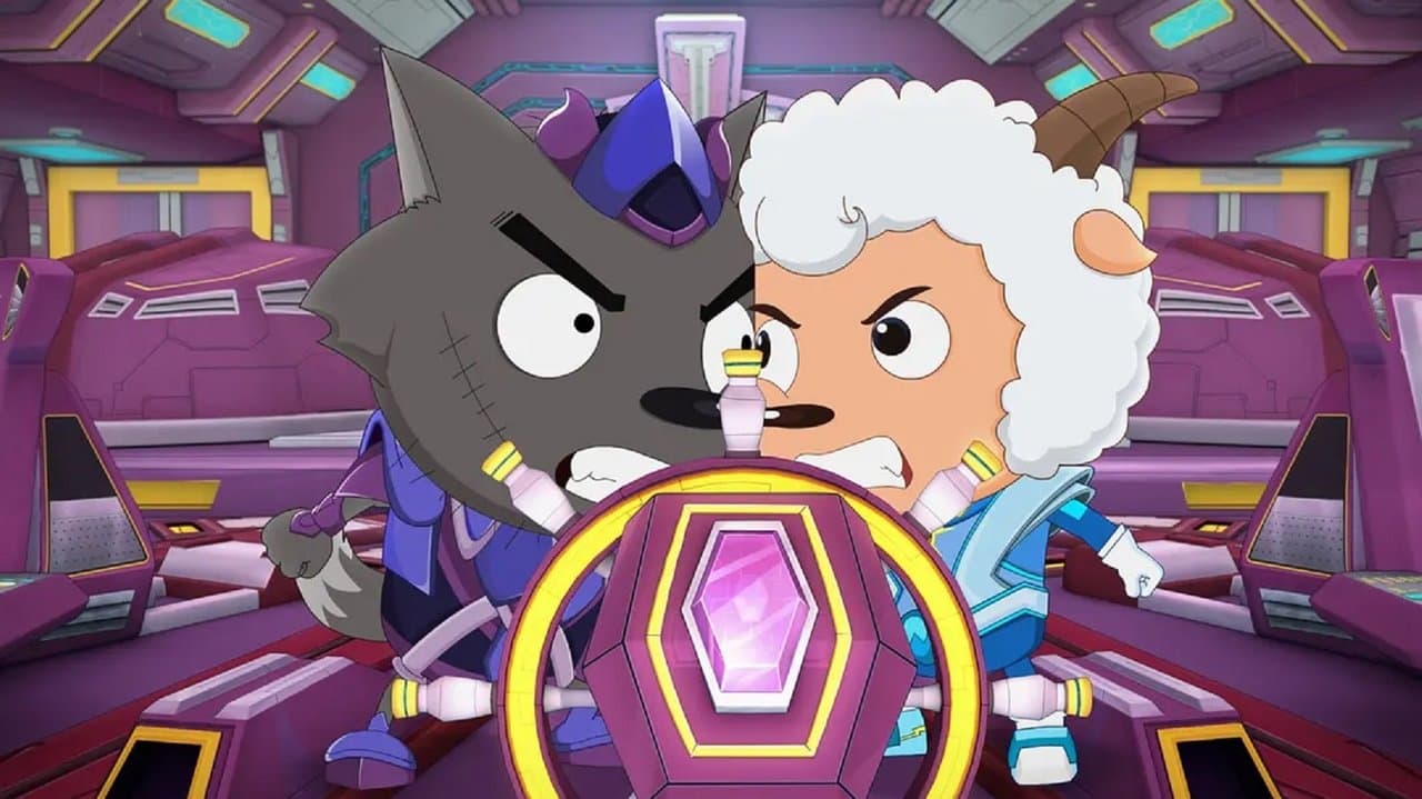 喜羊羊与灰太狼之喜气羊羊过蛇年の背景画像