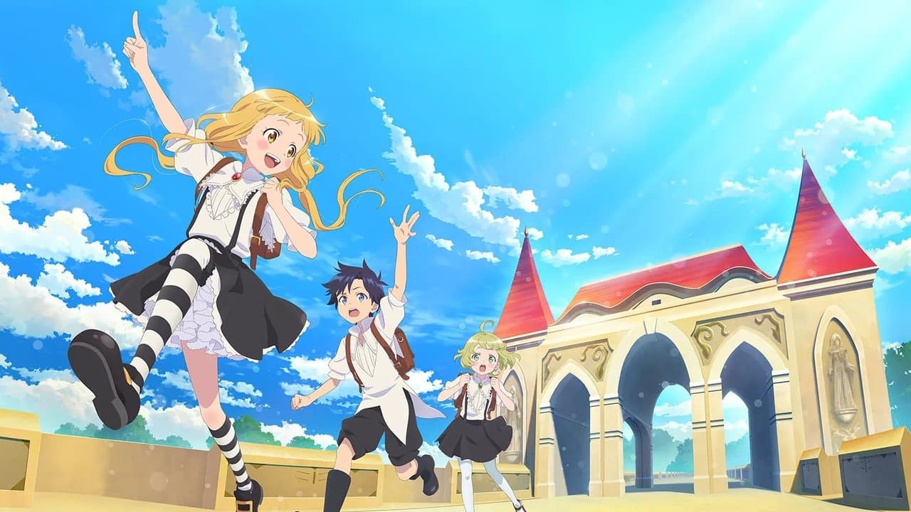 らくだい魔女　フウカと闇の魔女の背景画像