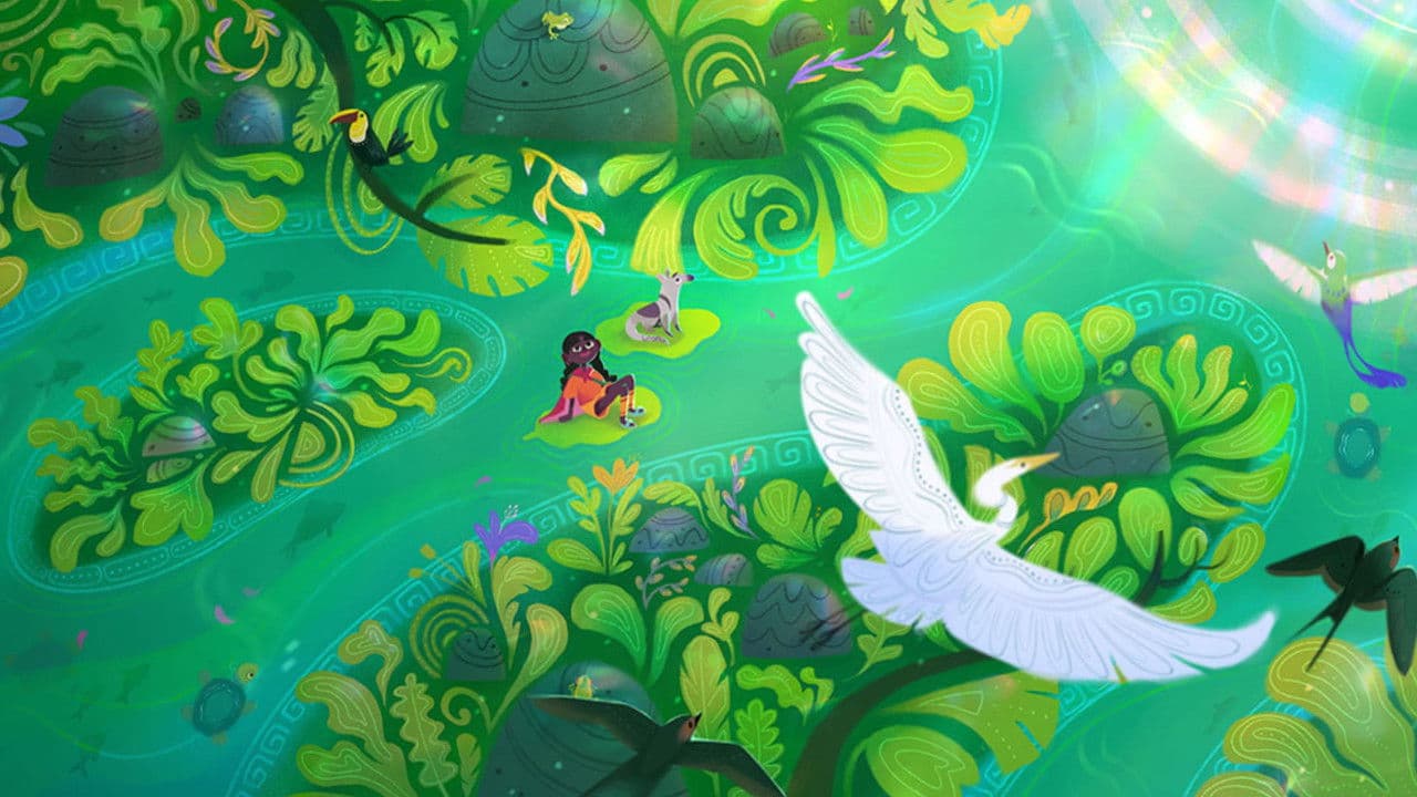 Cleo y la selva mágicaの背景画像