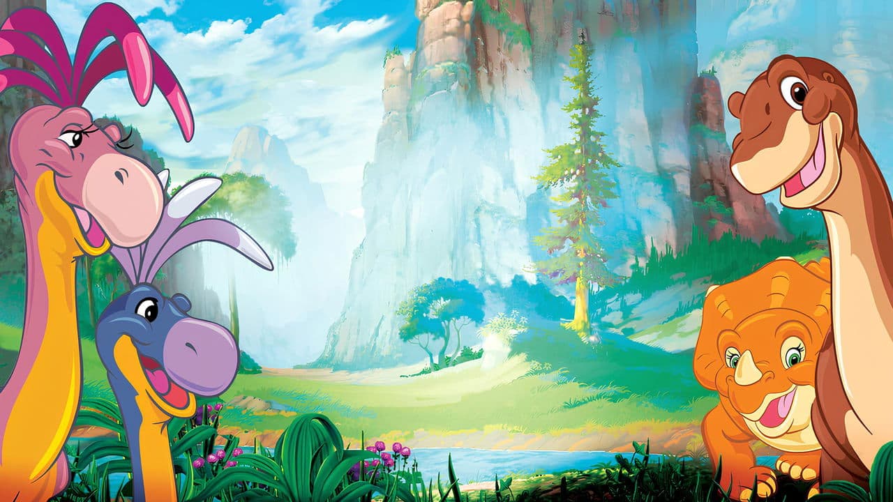 リトルフット 迷子の恐竜の背景画像