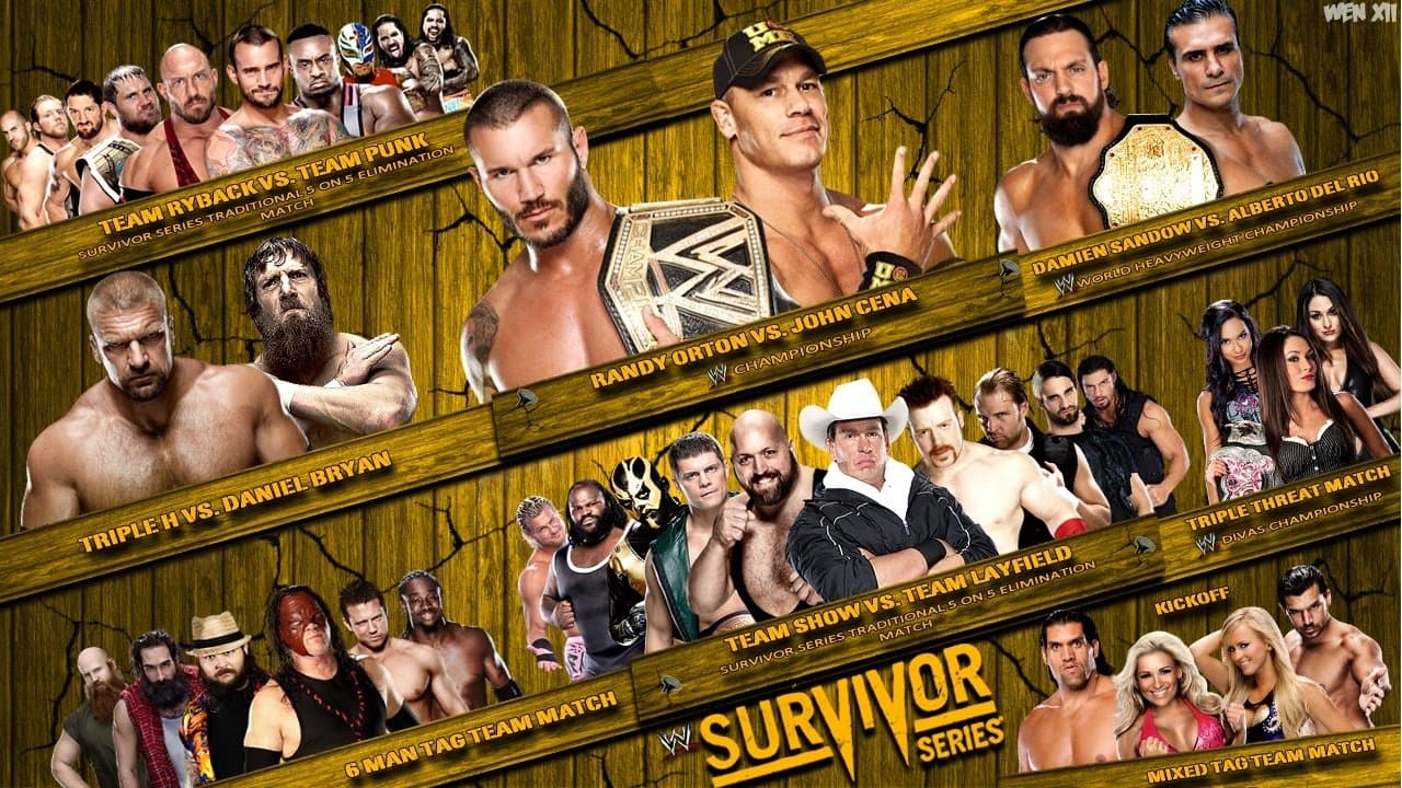 WWE Survivor Series 2013の背景画像