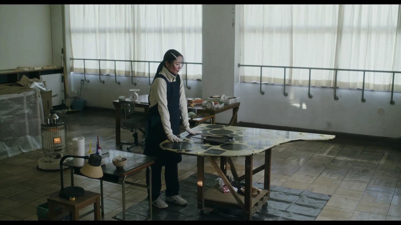 バカ塗りの娘の背景画像