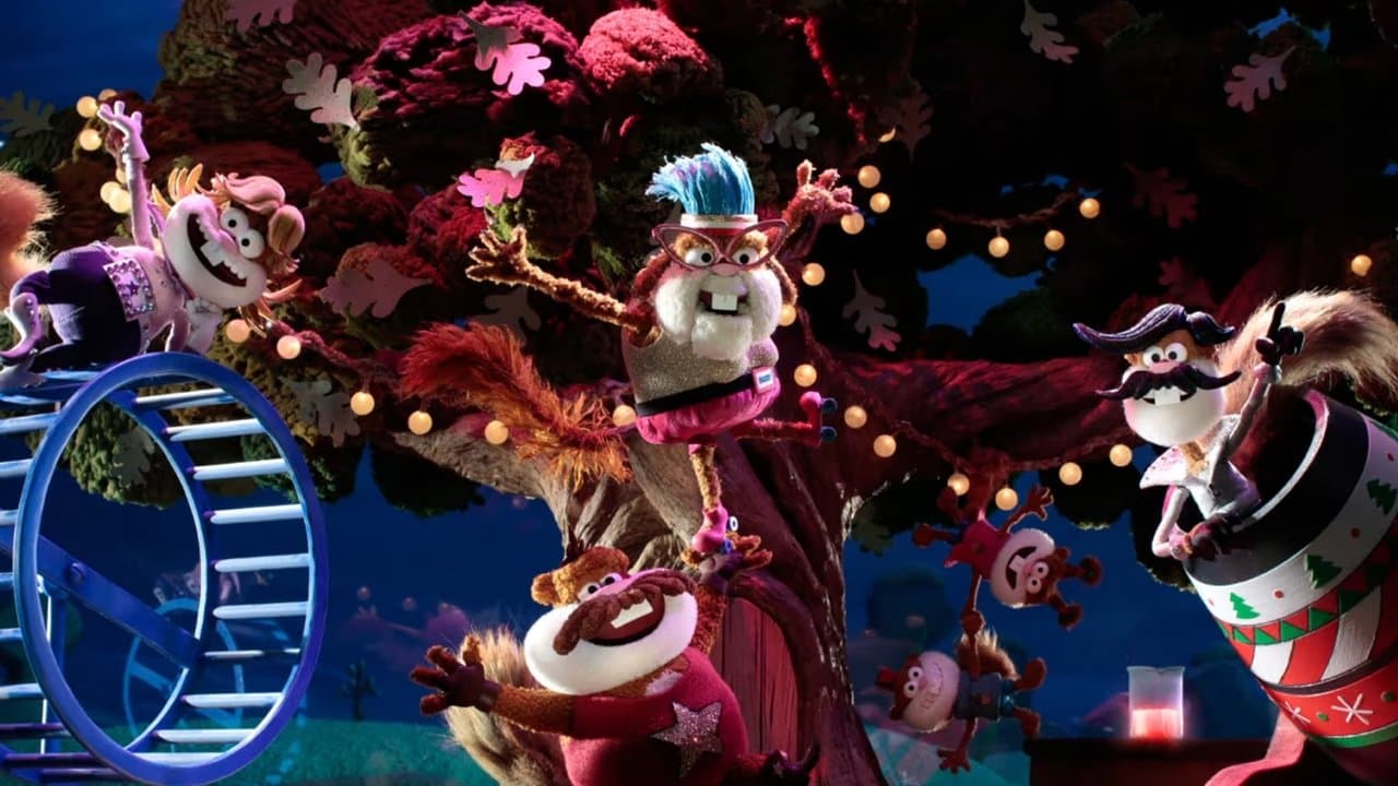 SpongeBob & Sandy's Country Christmasの背景画像
