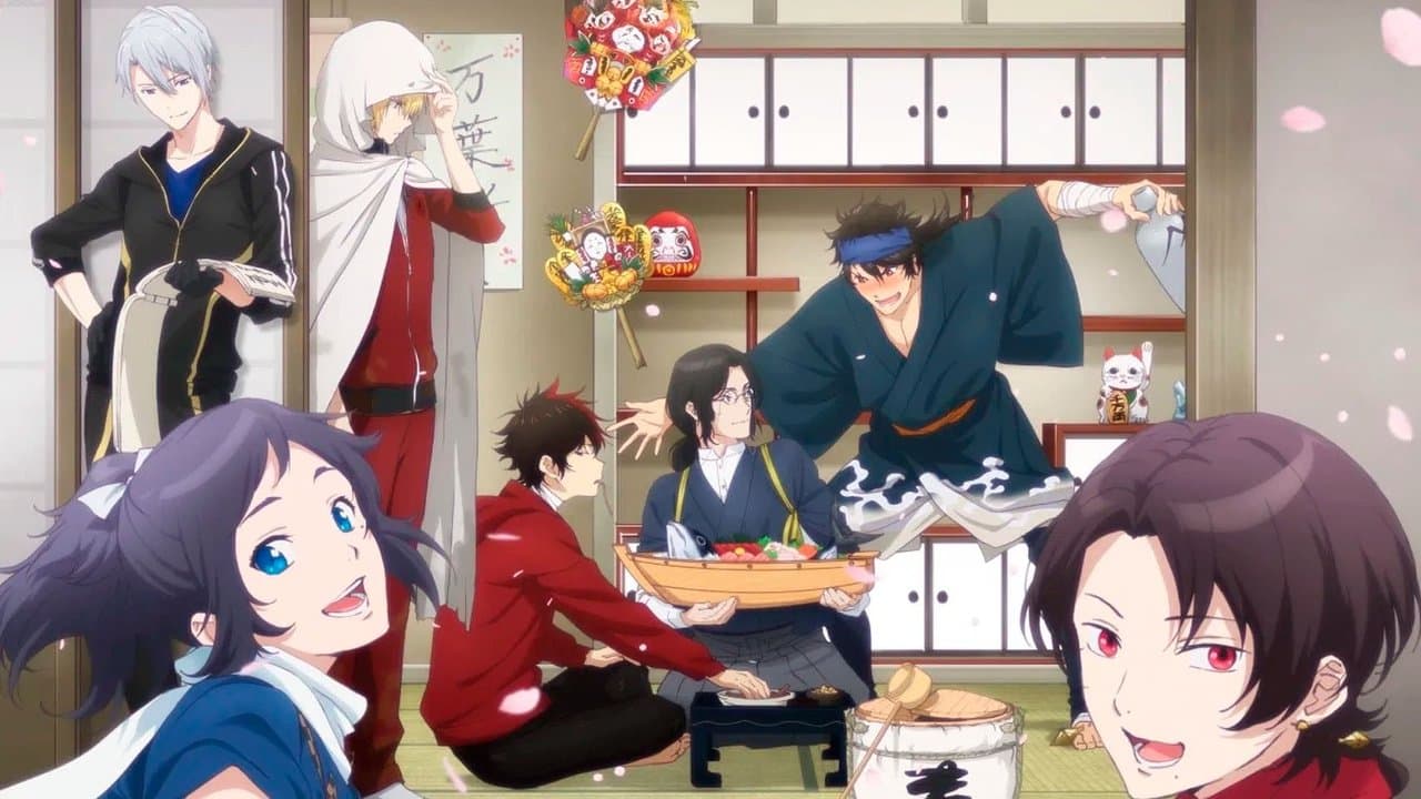特『刀剣乱舞-花丸-』～雪ノ巻～の背景画像