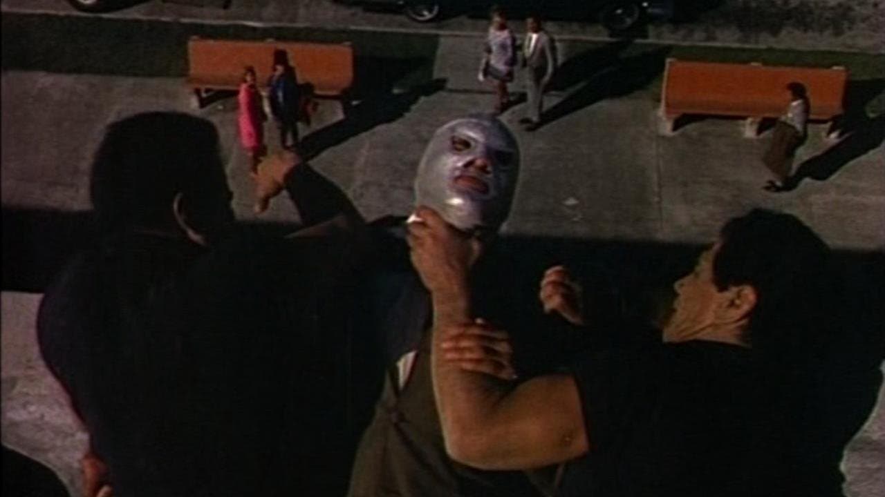 Santo el enmascarado de plata y Blue Demon contra los monstruosの背景画像
