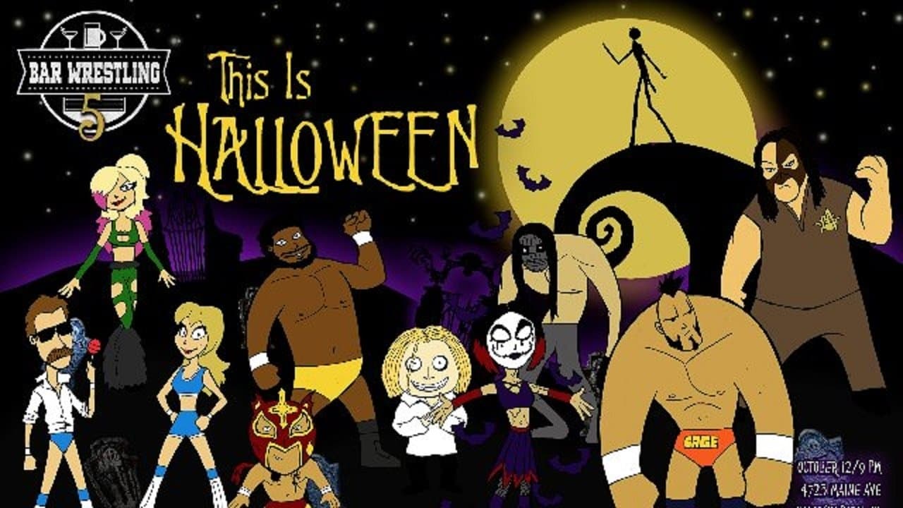 Bar Wrestling 5: This Is Halloweenの背景画像