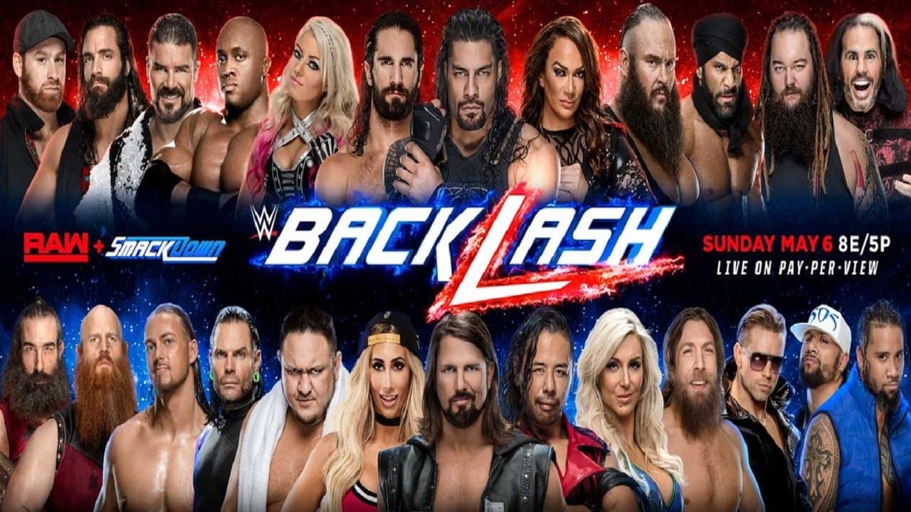 WWE Backlash 2018の背景画像
