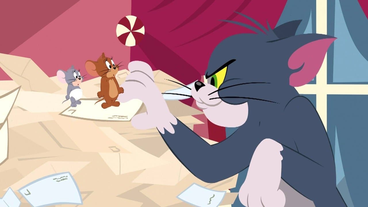 Tom and Jerry Santa's Little Helpersの背景画像