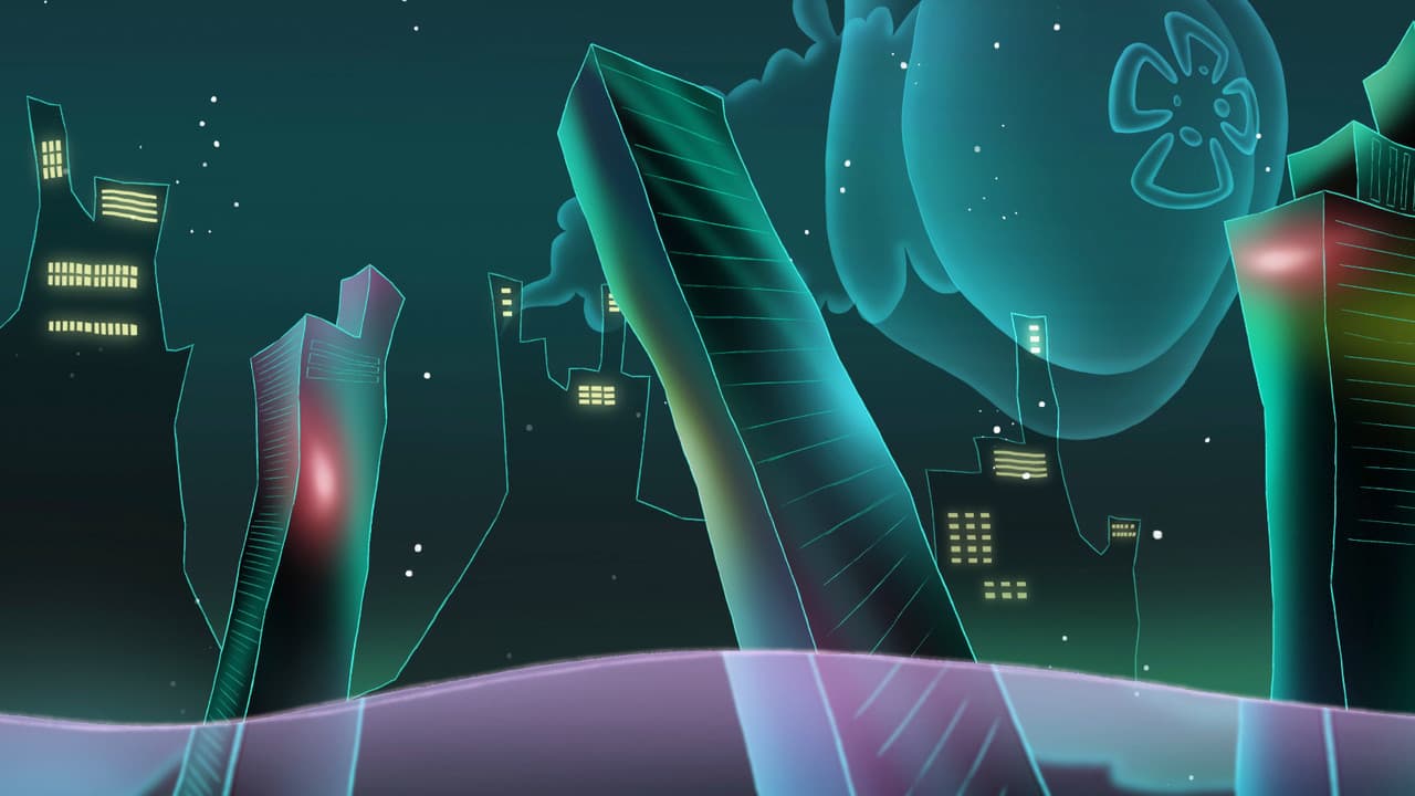 Space Jellyfishの背景画像