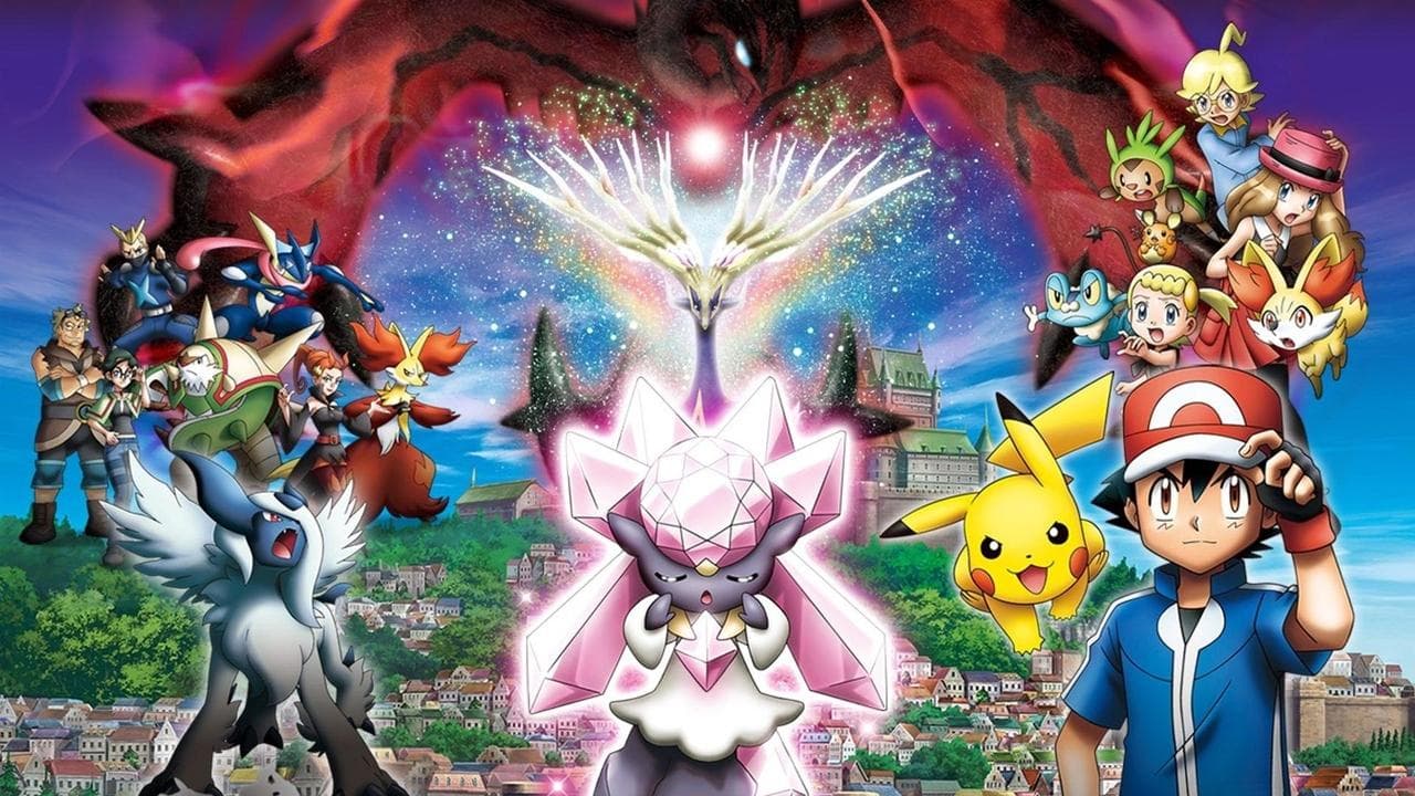 ポケモン・ザ・ムービーXY 破壊の繭とディアンシーの背景画像