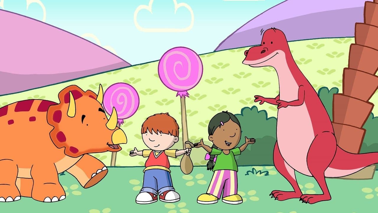 Harry and His Bucket Full of Dinosaursの背景画像