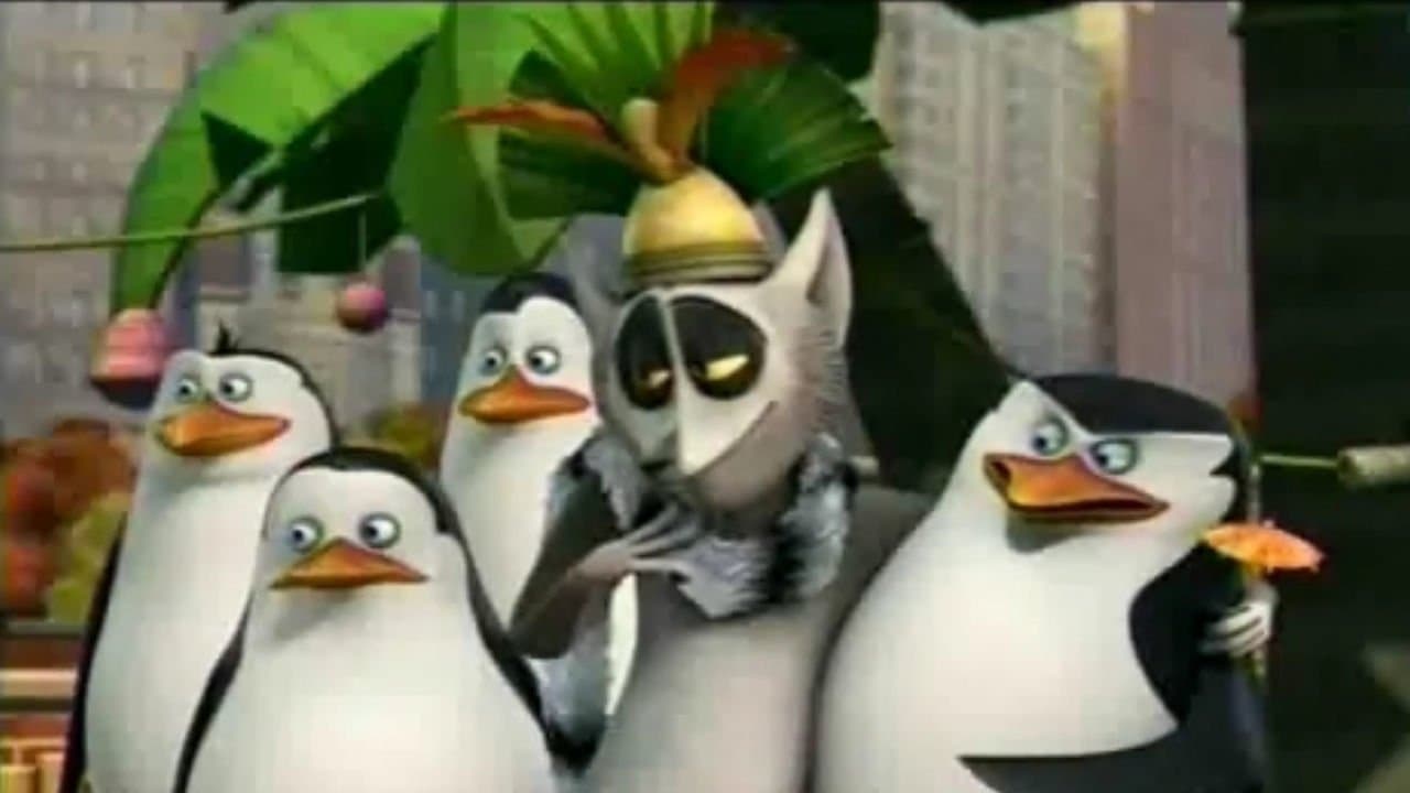 The Penguins of Madagascar: Happy King Julien Dayの背景画像