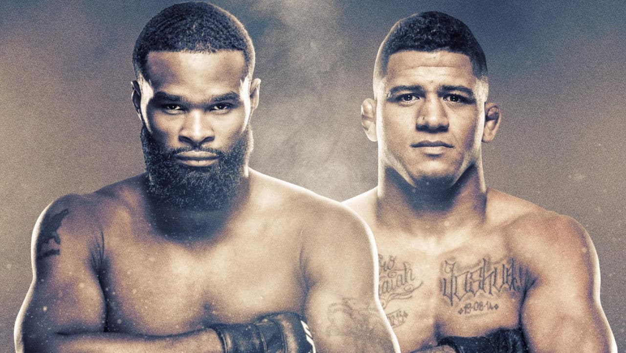UFC on ESPN 9: Woodley vs Burnsの背景画像