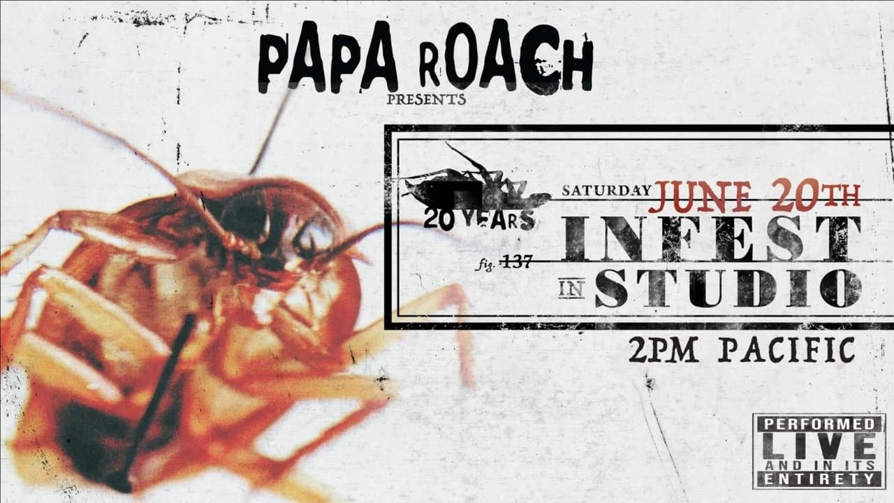 Papa Roach: Infest 20 Years Liveの背景画像