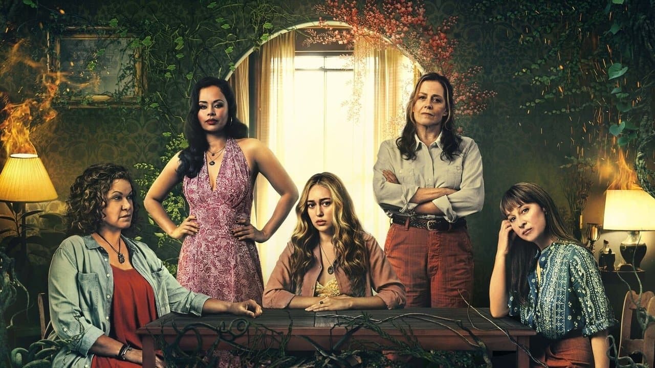 赤の大地と失われた花の背景画像