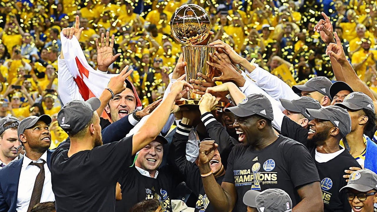 2017 NBA Champions: Golden State Warriorsの背景画像