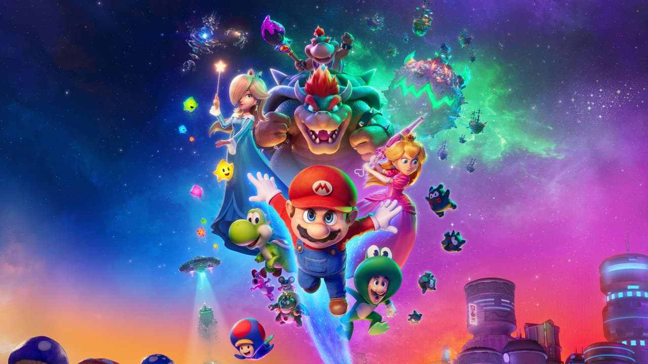 ザ・スーパーマリオギャラクシー・ムービーの背景画像