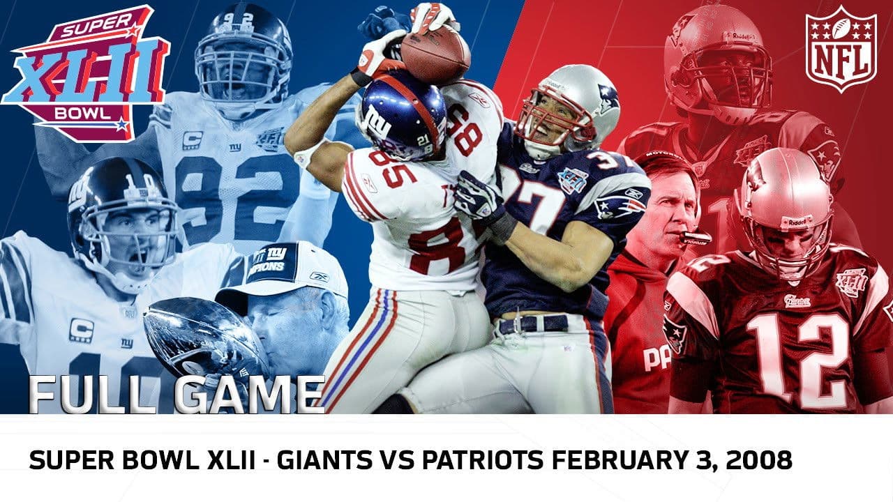 Super Bowl XLII Champions - New York Giantsの背景画像