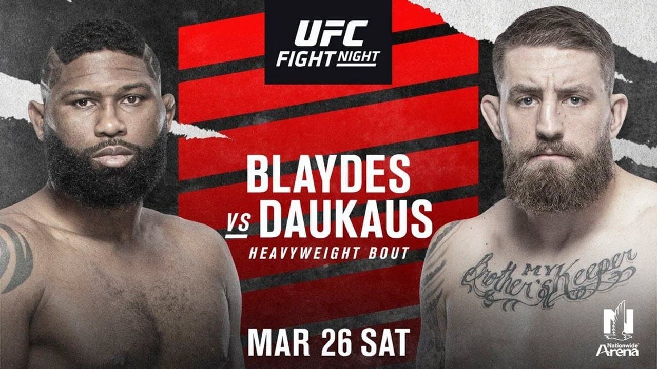 UFC on ESPN 33: Blaydes vs. Daukausの背景画像