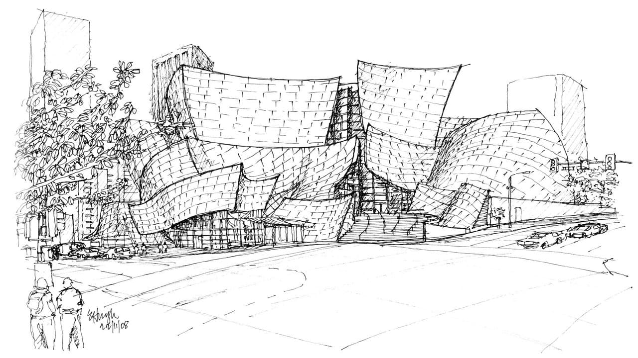Sketches of Frank Gehryの背景画像