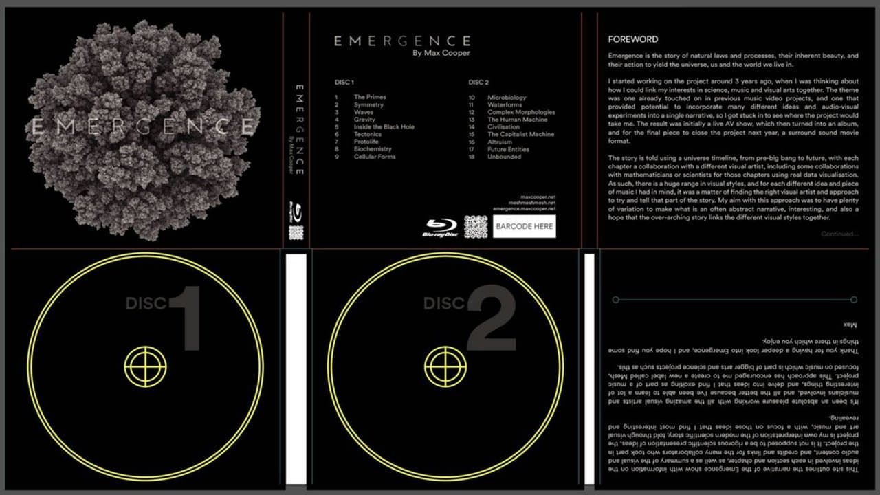 Max Cooper: Emergenceの背景画像