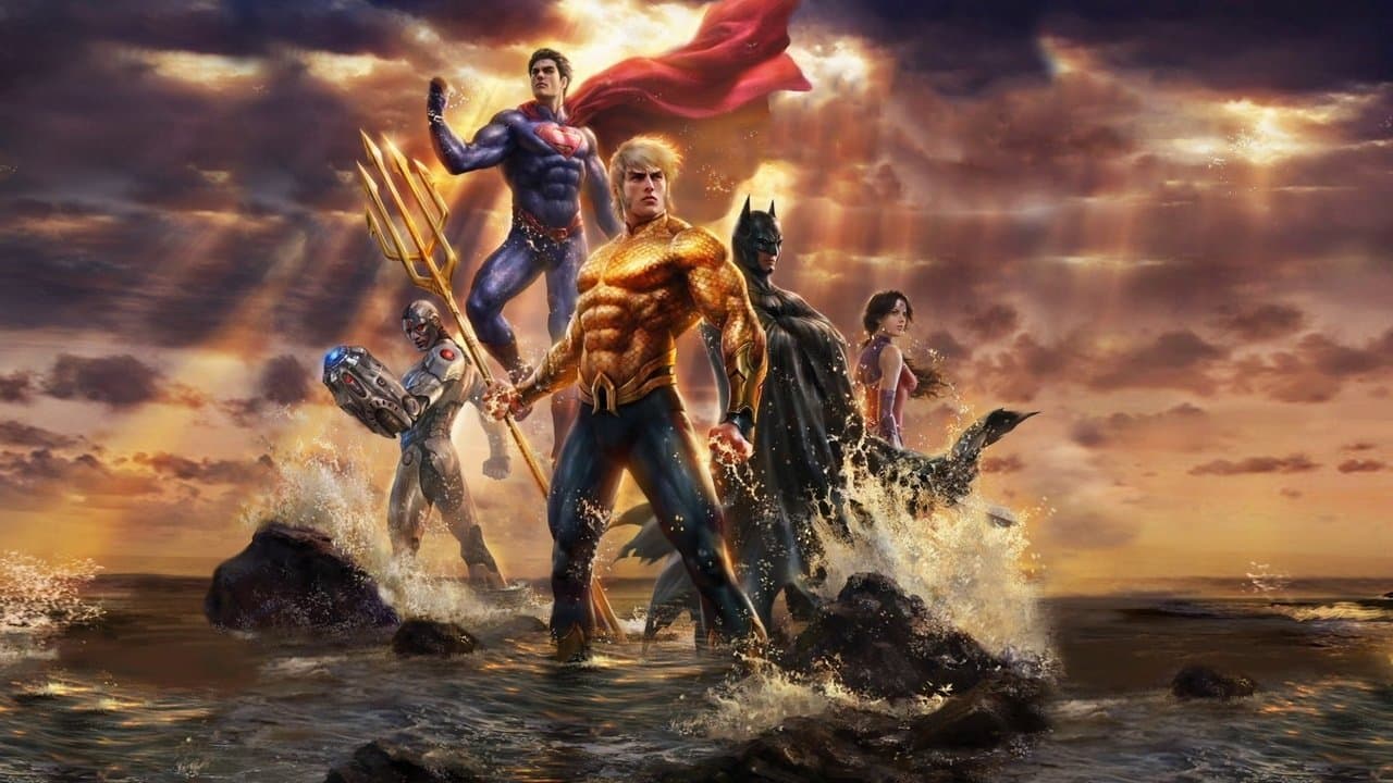 Justice League: Throne of Atlantisの背景画像