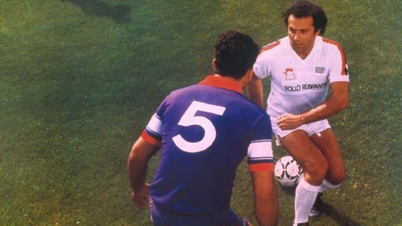Mezzo destro mezzo sinistro - 2 calciatori senza palloneの背景画像