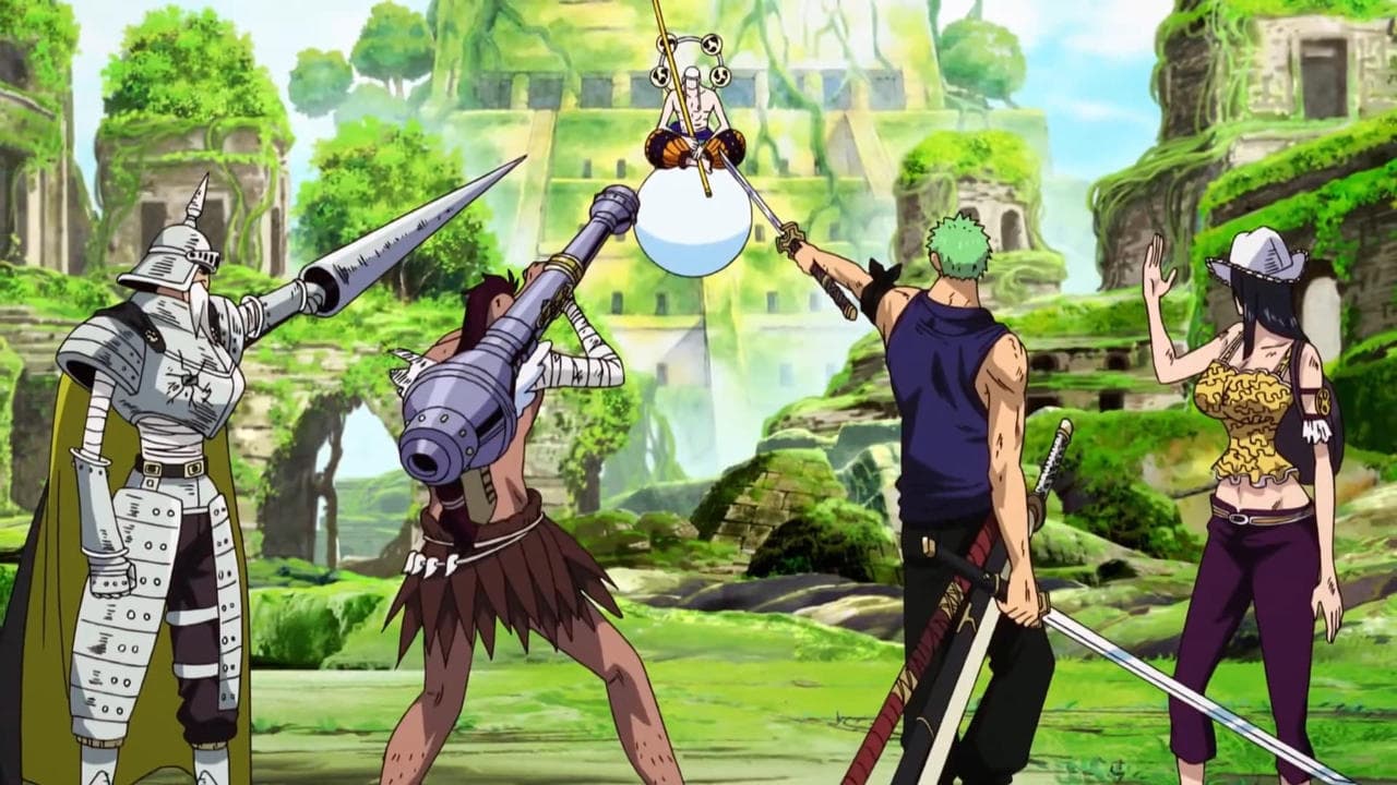 ONE PIECE エピソードオブ空島の背景画像