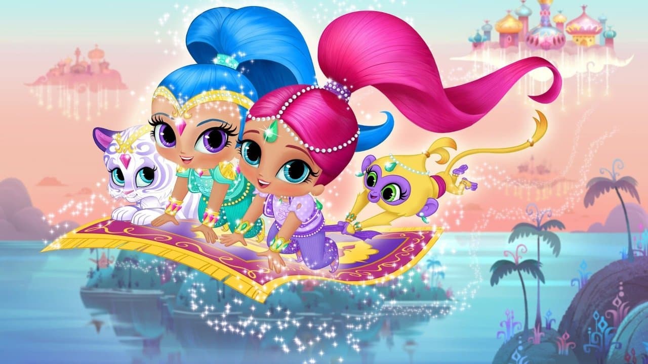 Shimmer and Shine: Legend of the Dragon Treasureの背景画像