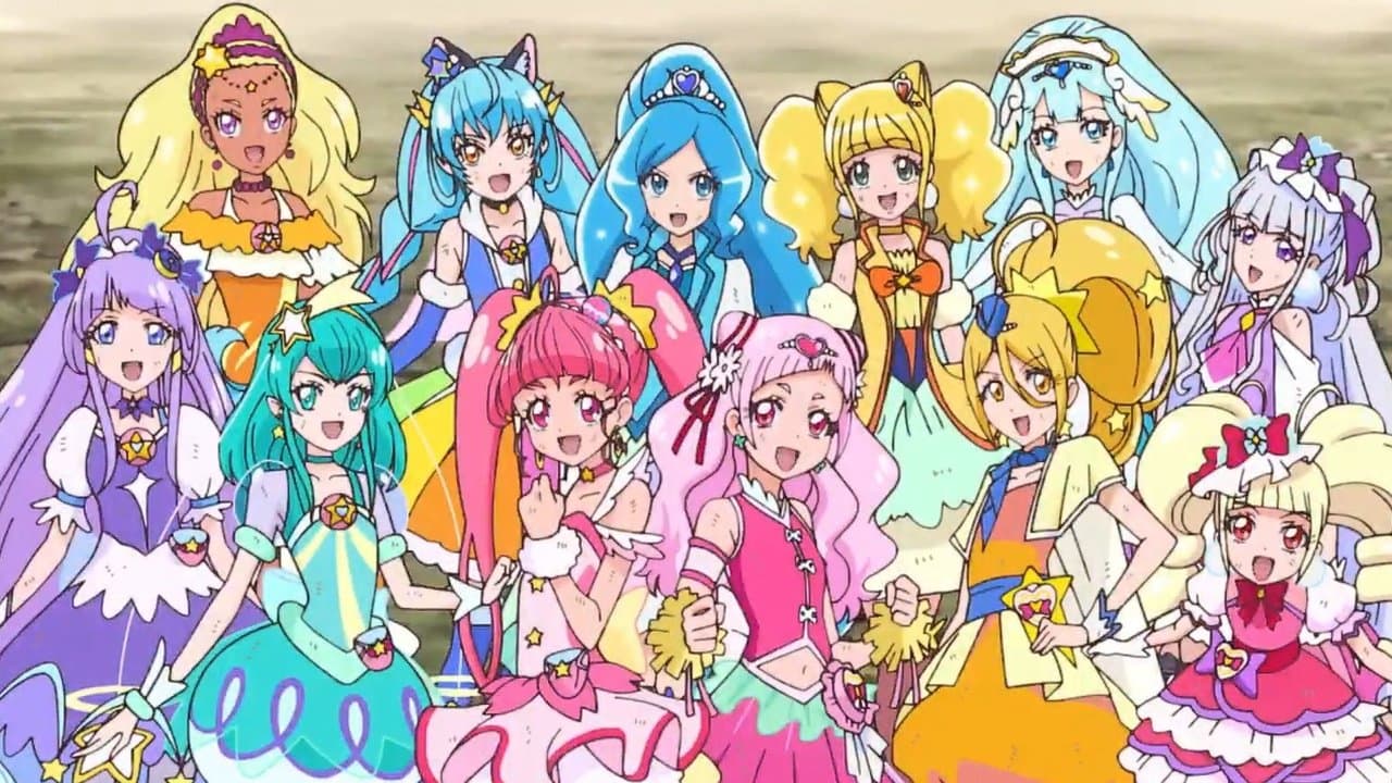 映画プリキュアミラクルリープ みんなとの不思議な1日の背景画像