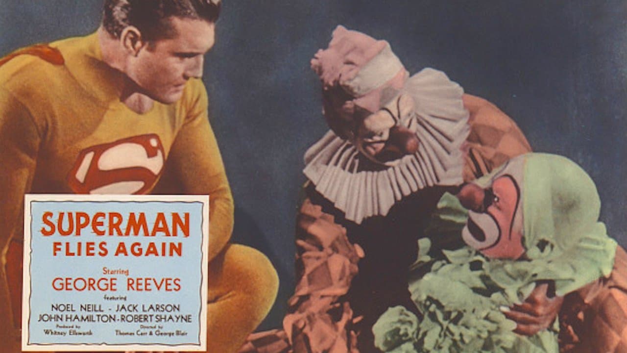 Superman Flies Againの背景画像