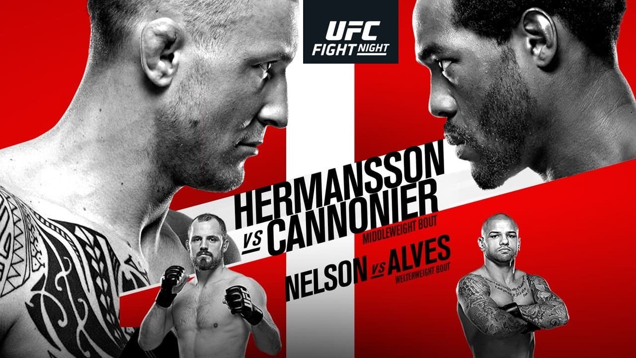 UFC Fight Night 160: Hermansson vs. Cannonierの背景画像
