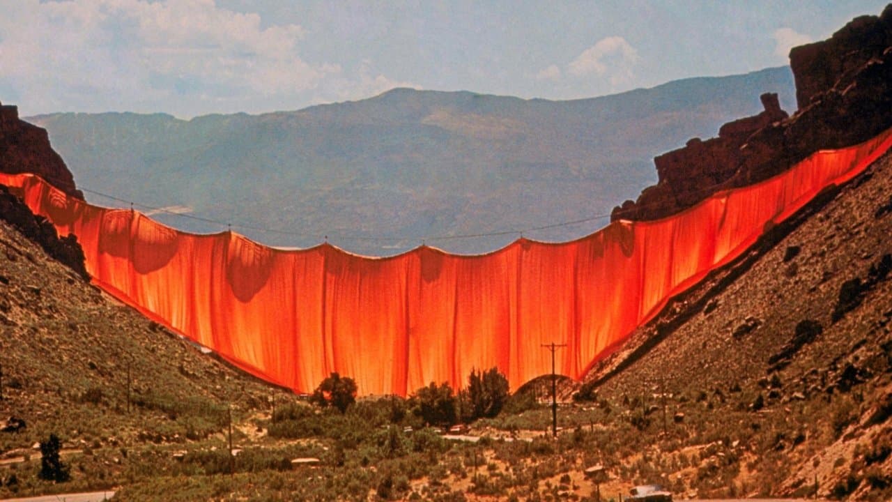 Christo's Valley Curtainの背景画像